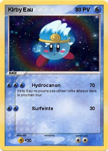 Pokemon Kirby Eau