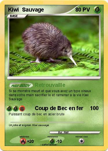 Pokemon Kiwi  Sauvage