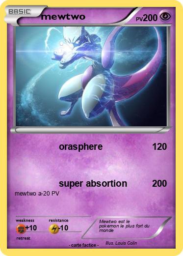 Pokemon mewtwo