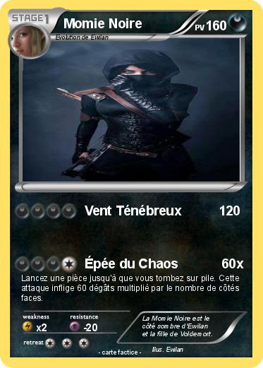 Pokemon Momie Noire