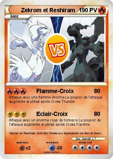 Pokemon Zekrom et Reshiram