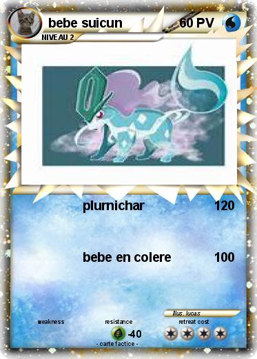 Pokemon bebe suicun