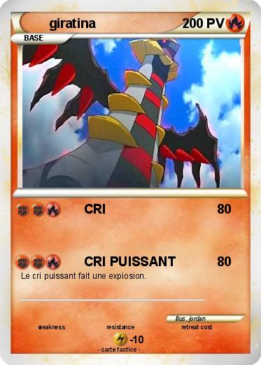 Pokemon giratina