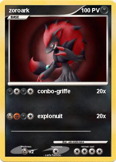 Pokemon zoroark