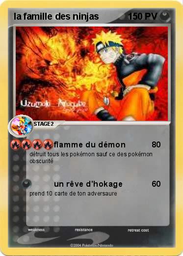 Pokemon la famille des ninjas