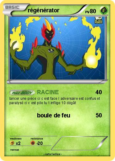 Pokemon régénérator