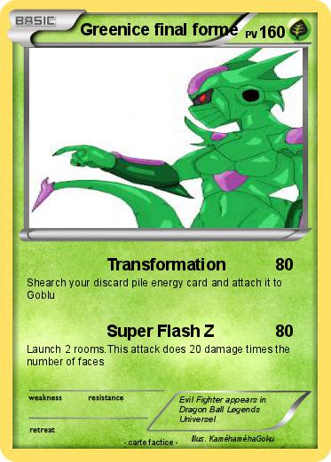 Pokemon Greenice final forme