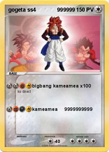 Pokemon gogeta ss4              999999