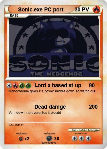 Pokemon Sonic.exe PC port