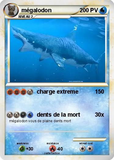 Pokemon mégalodon
