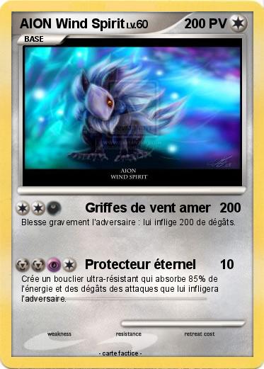 Pokemon AION Wind Spirit