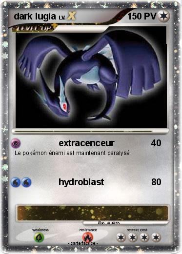Pokemon dark lugia