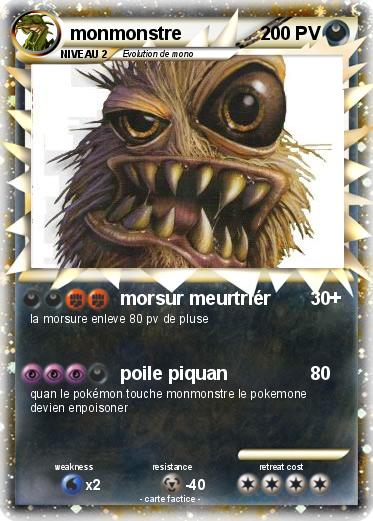 Pokemon monmonstre