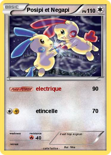 Pokemon Posipi et Negapi