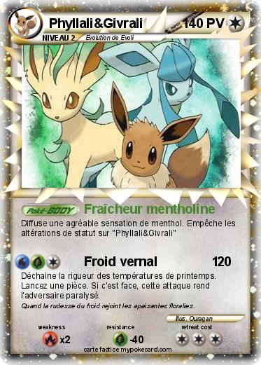 Pokemon Phyllali&Givrali