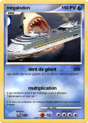 Pokemon mégalodon