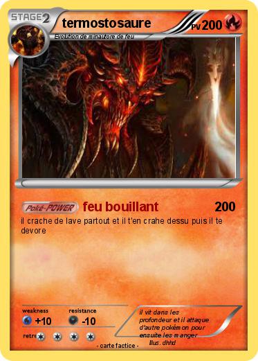 Pokemon termostosaure