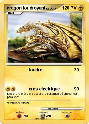 Pokemon dragon foudroyant