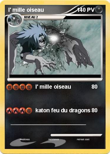 Pokemon l' mille oiseau