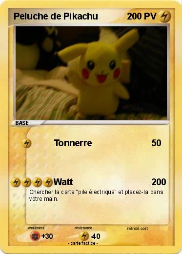 Pokemon Peluche de Pikachu