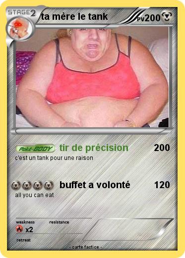 Pokemon ta mère le tank