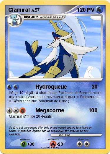 Pokemon Clamiral