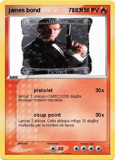 Pokemon james bond                  7883