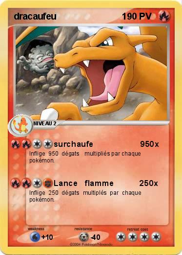 Pokemon dracaufeu                          1