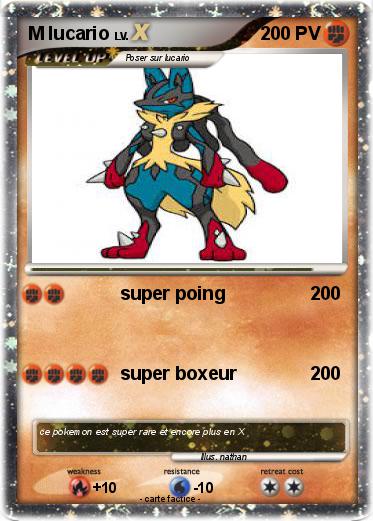 Pokemon M lucario