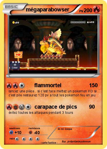 Pokemon mégaparabowser