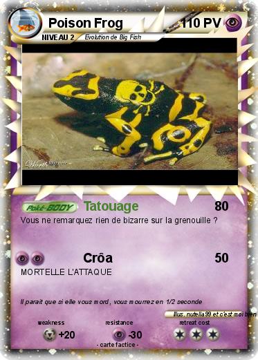 Pokemon Poison Frog
