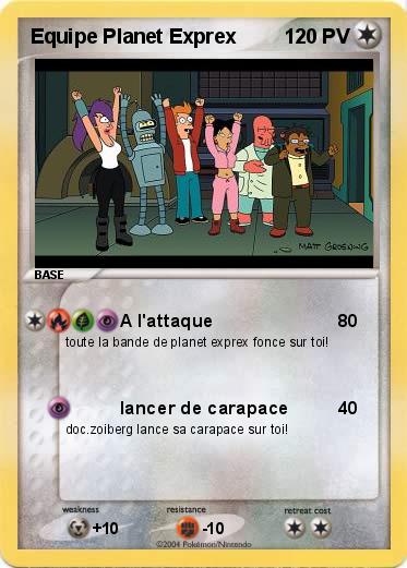 Pokemon Equipe Planet Exprex