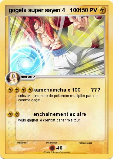 Pokemon gogeta super sayen 4   100