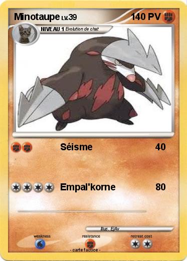 Pokemon Minotaupe
