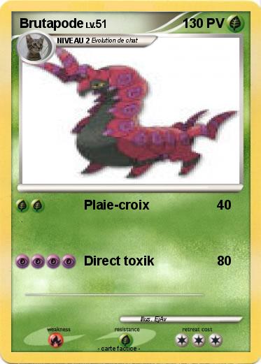 Pokemon Brutapode