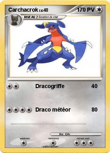Pokemon Carchacrok