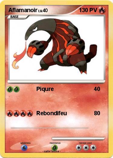 Pokemon Aflamanoir