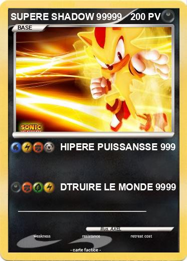 Pokemon SUPERE SHADOW 99999