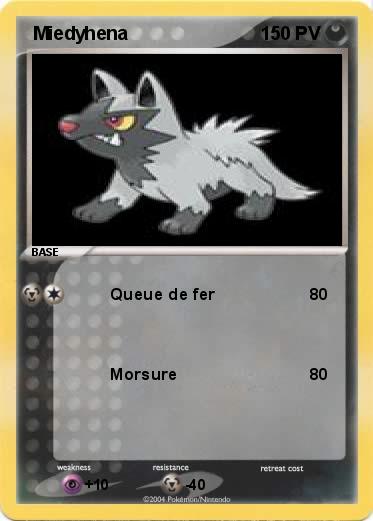 Pokemon  Miedyhena