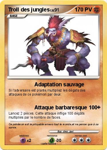 Pokemon Troll des jungles