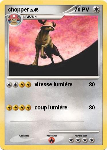 Pokemon chopper