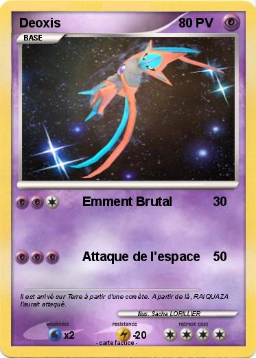Pokemon Deoxis