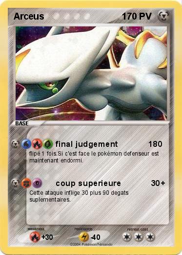 Pokemon Arceus                               1