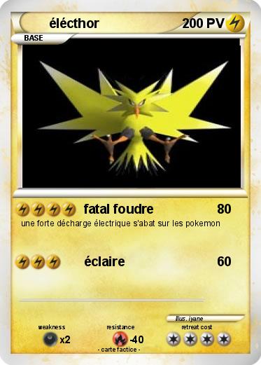 Pokemon élécthor