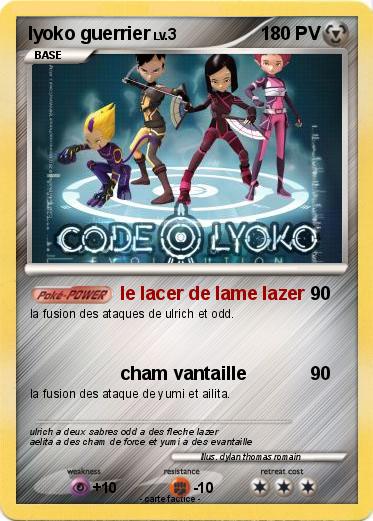 Pokemon lyoko guerrier