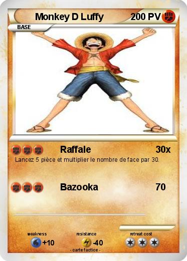 Pokemon Monkey D Luffy