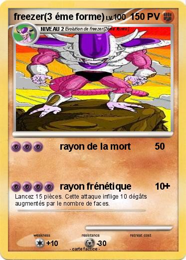 Pokemon freezer(3 éme forme)