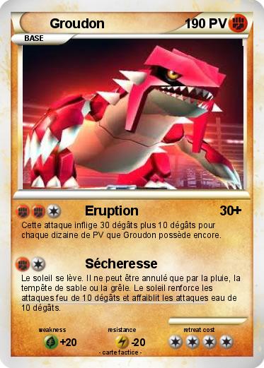 Pokemon Groudon