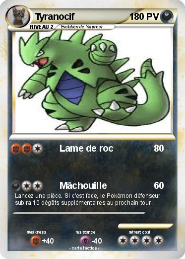 Pokemon Tyranocif