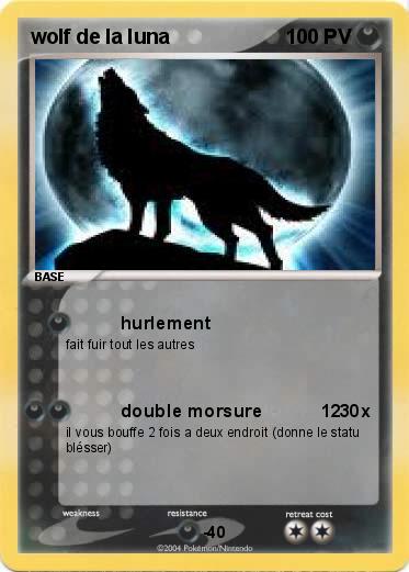Pokemon wolf de la luna     